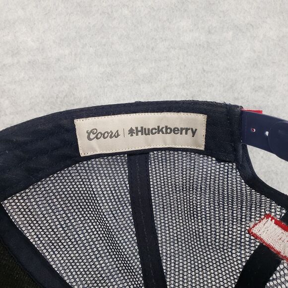 Huckberry Coors Trucker Hat Mens Adult Blue Is The One 150 Years Gorpcore Mesh - Picture 5 of 6